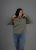 Olive Skunks Hoodie - Damen