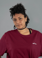 Burgunder Skunks Shirt - Damen - Skunks