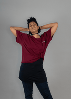 Burgunder Skunks Shirt - Damen - Skunks