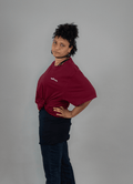Burgunder Skunks Shirt - Damen - Skunks