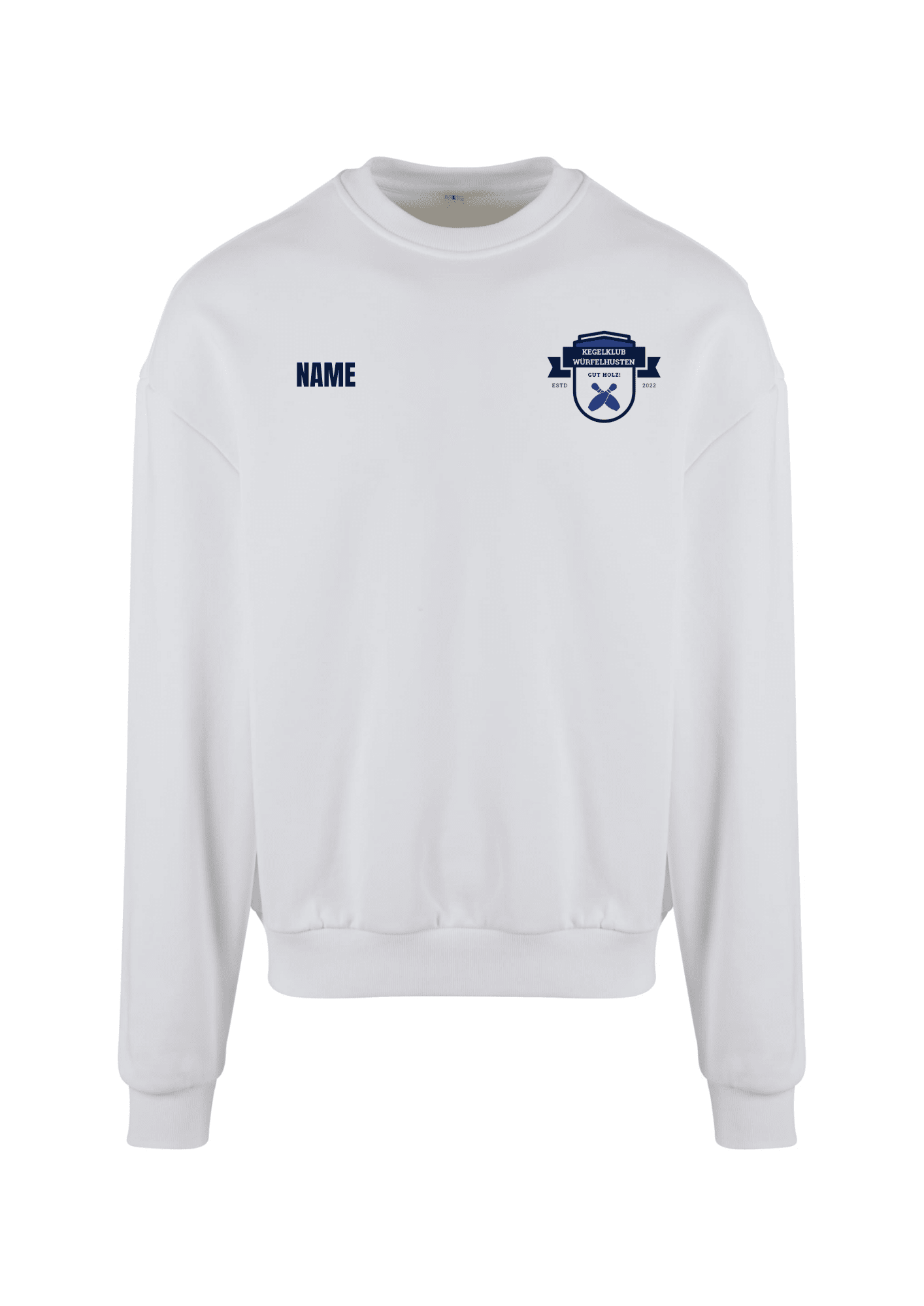 Kegelklub Würfelhusten - Crewneck - Skunks