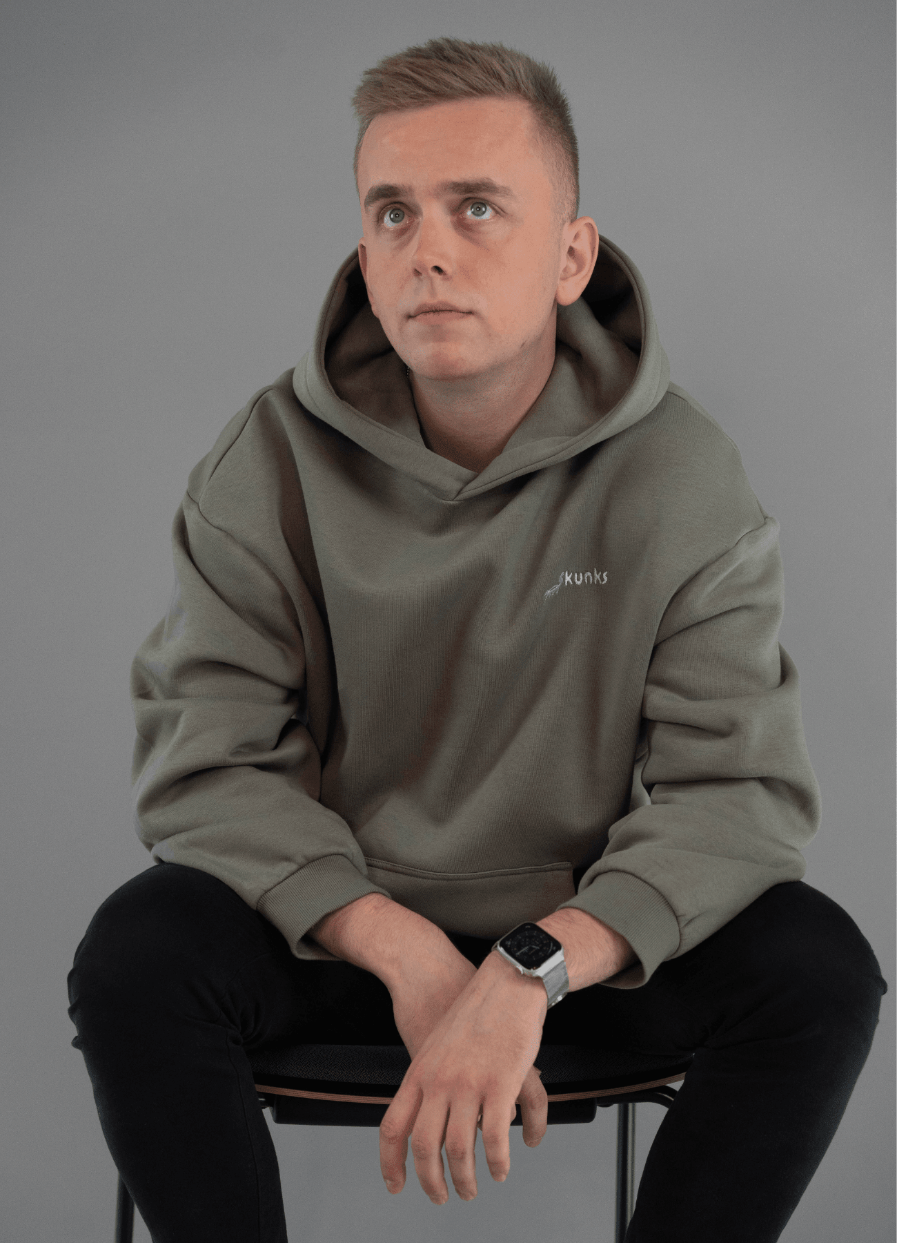 Olive Skunks Hoodie - Herren - Skunks