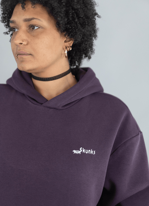 Pflaume Skunks Hoodie - Damen - Skunks
