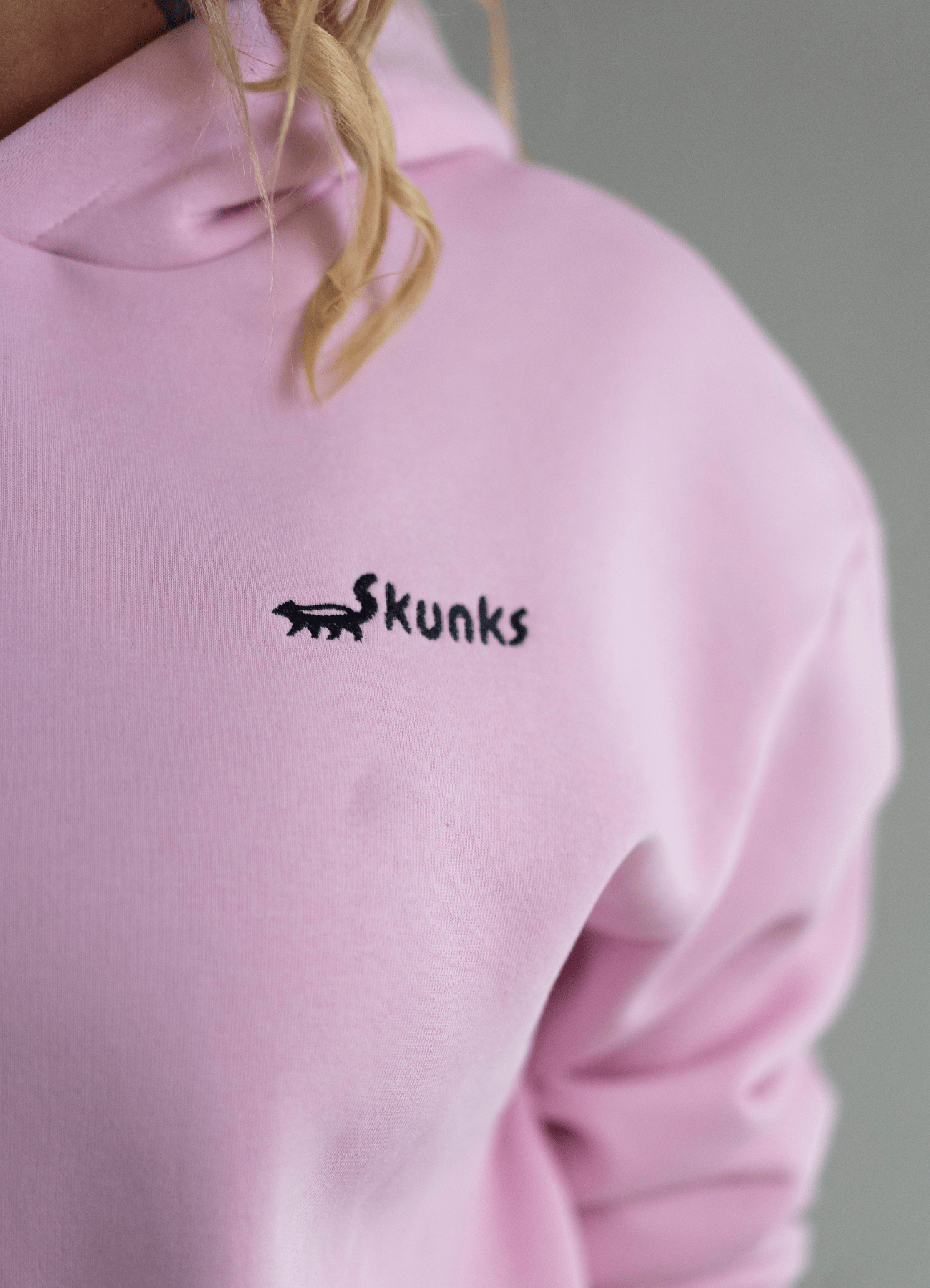 Rosa Skunks Hoodie - Damen - Skunks