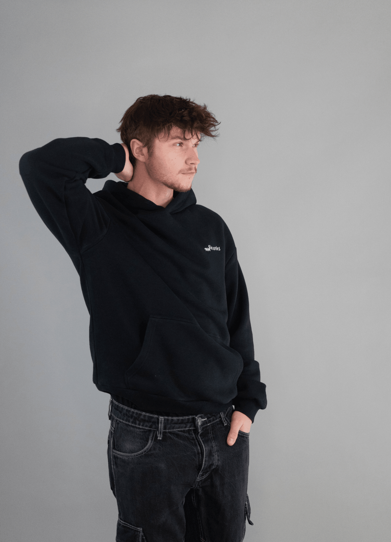Schwarz Skunks Hoodie - Herren - Skunks