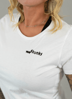 Weiß Skunks Shirt - Damen - Skunks